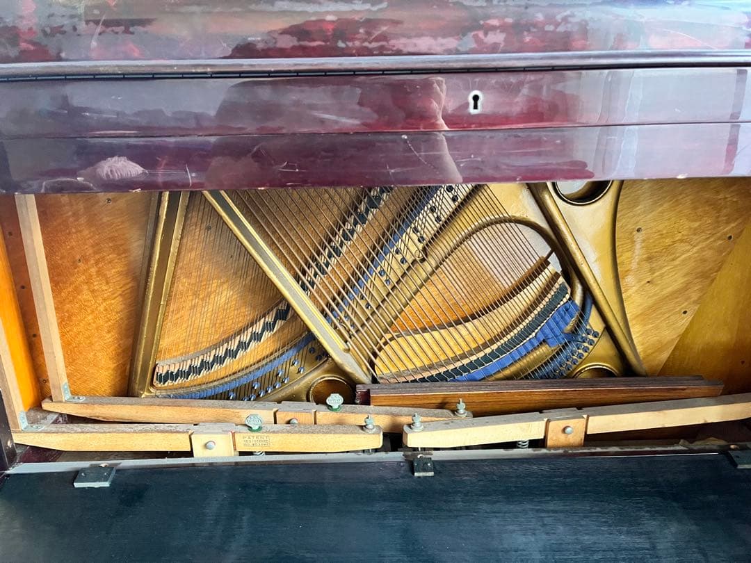 ピアノ　クリーベル　猫足　ドイツ製