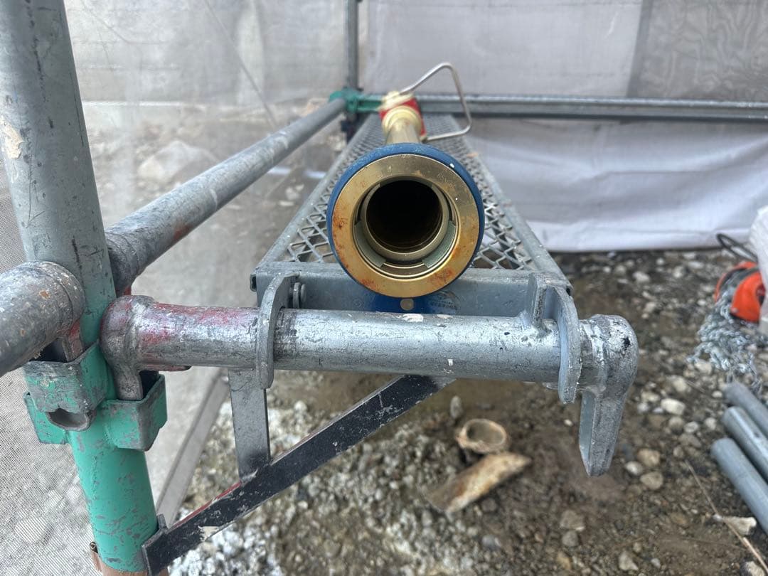 消火栓ノズル 金属製 調整可能