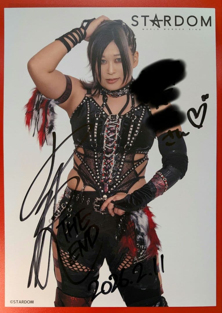 直筆サイン入りポートレート　渡辺桃　刀羅ナツコ　小波　3枚セット