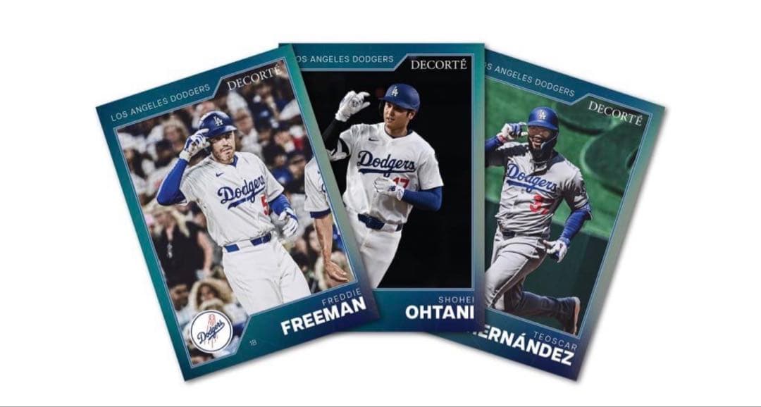 激レア　9月21日配布　ドジャース　トレーディングカード　大谷翔平　オマケ付