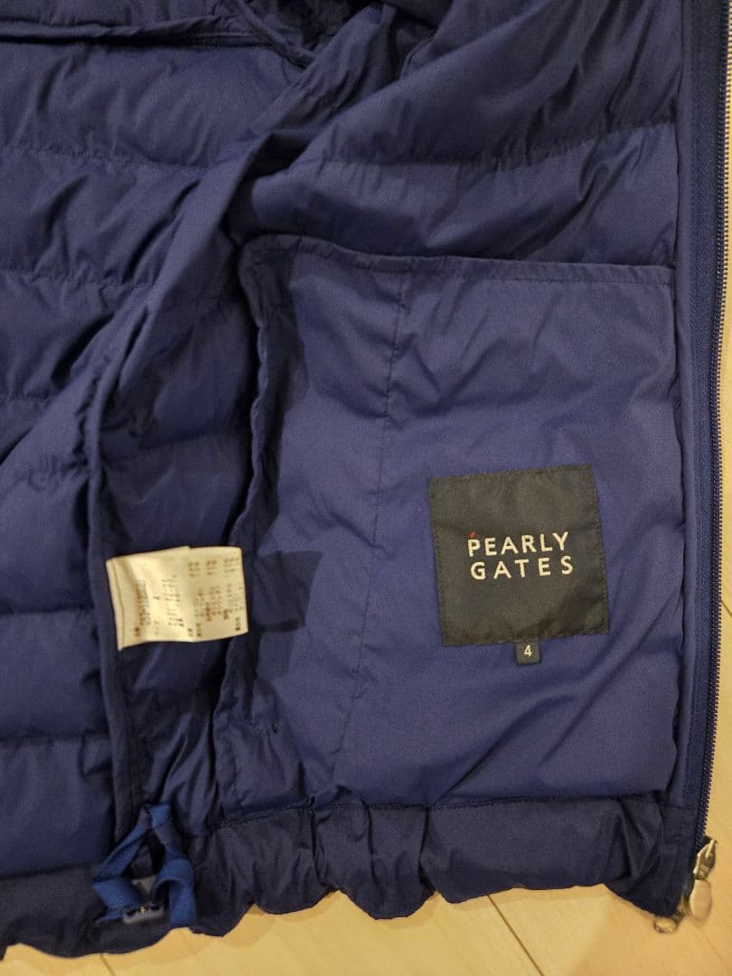 PEARLY GATES ネイビー 中綿ジャケットサイズ4