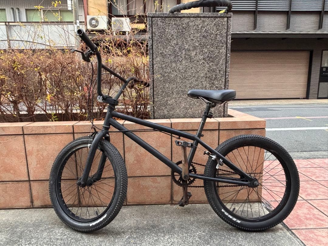 ブラック BMX 20インチ 自転車