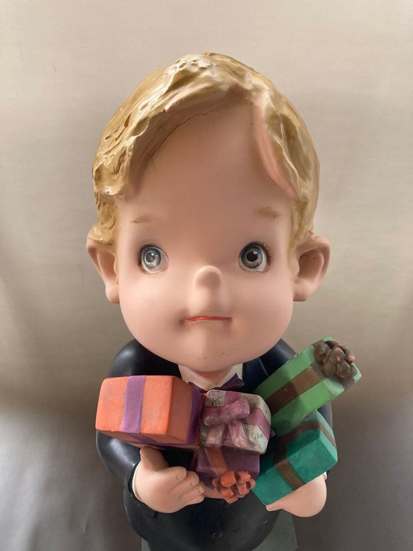 お土産を持つローズちゃん 高島屋 1978年 店頭ディスプレイ 60cm人形