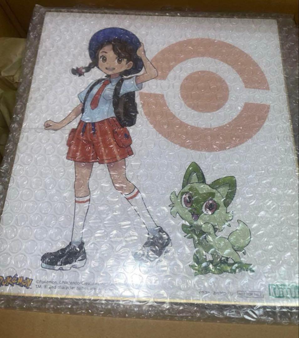 コトブキヤ ARTFX ポケモン フィギュア アオイ ニャオハ　特典色紙付き