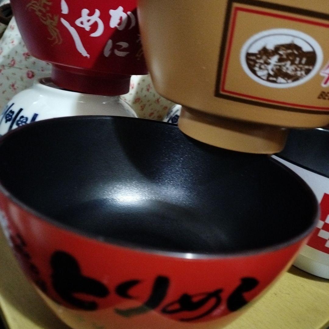 京王　駅弁大会　塗椀弁当　おわん5種