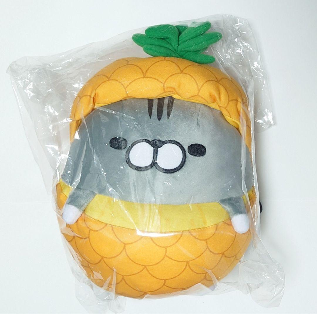 ボンレス猫 フルーツ着ぐるみぬいぐるみ/ICパスケース/巾着