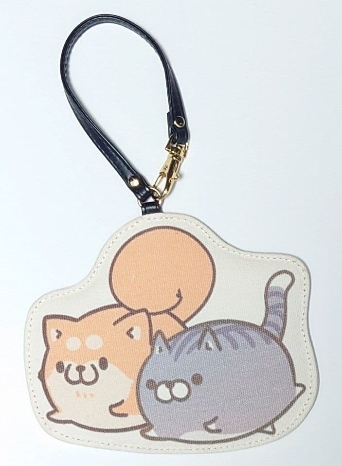 ボンレス猫 フルーツ着ぐるみぬいぐるみ/ICパスケース/巾着