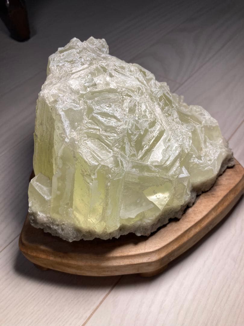 稀少　鑑賞石　台座付き