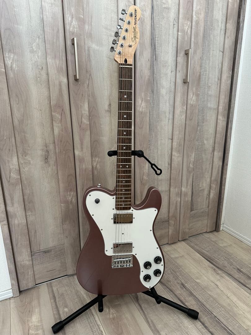Fender スクワイヤー テレキャスター デラックス バーガンディー