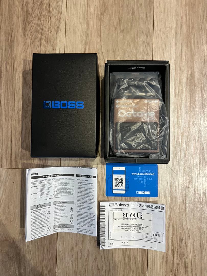 【新品未使用】BOSS オクターブエフェクター OC-5