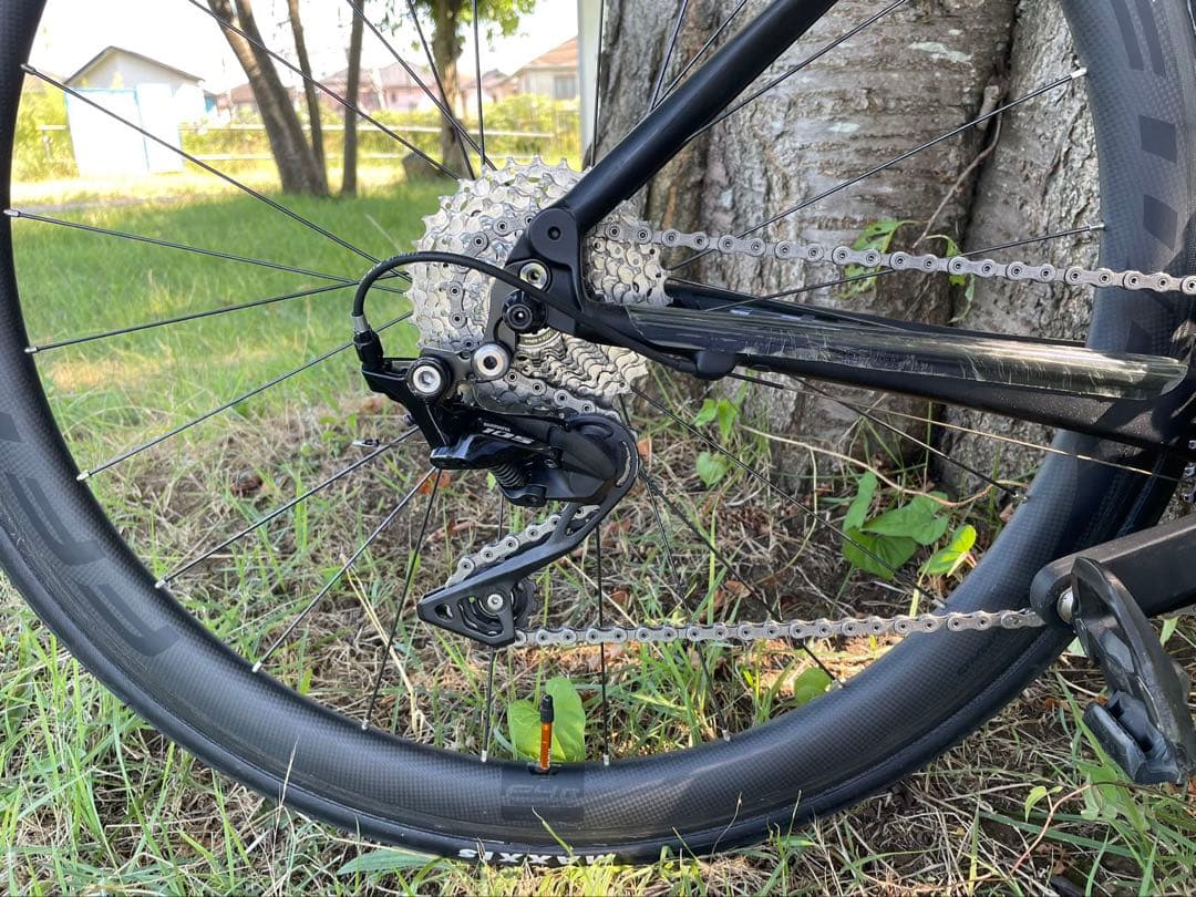 FUJI Mサイズ ロードバイク 男女兼用　ピンクブラック　ギア11 自転車本体