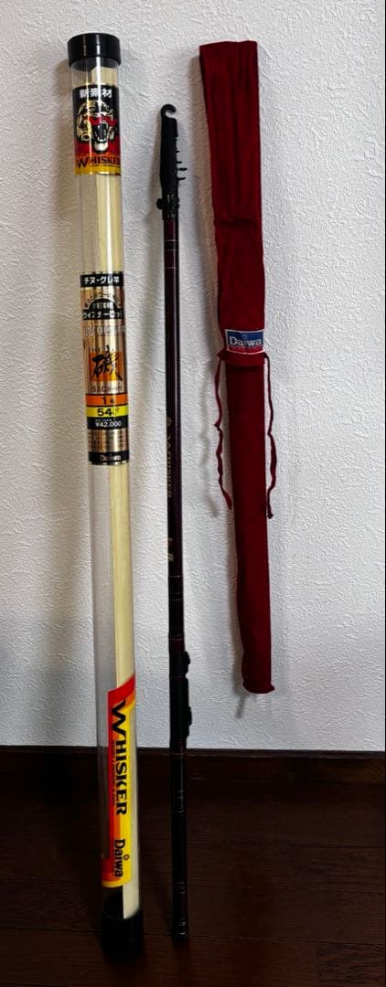 【未使用】Daiwa ダイワ WHISKER 磯 1号 54F S.I.Cガイド