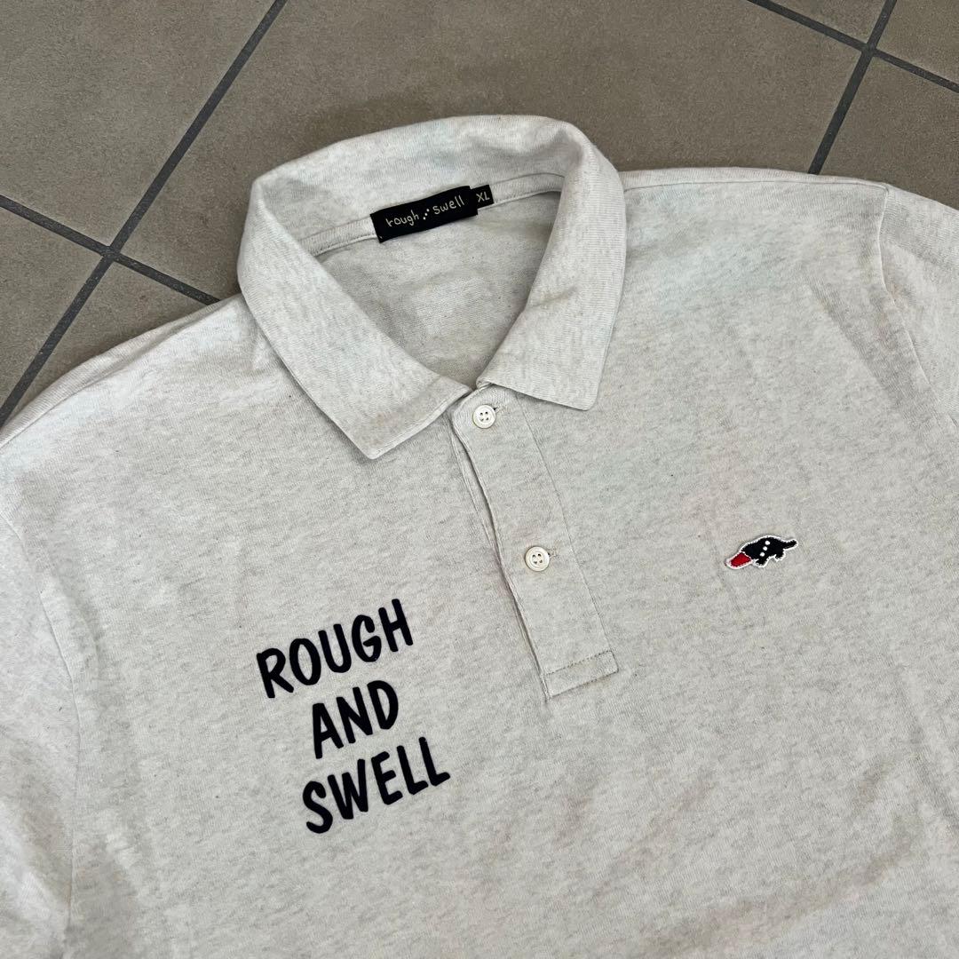 rough&swell ラフアンドスウェル　ポロシャツ　XL バイカラー　ゴルフ