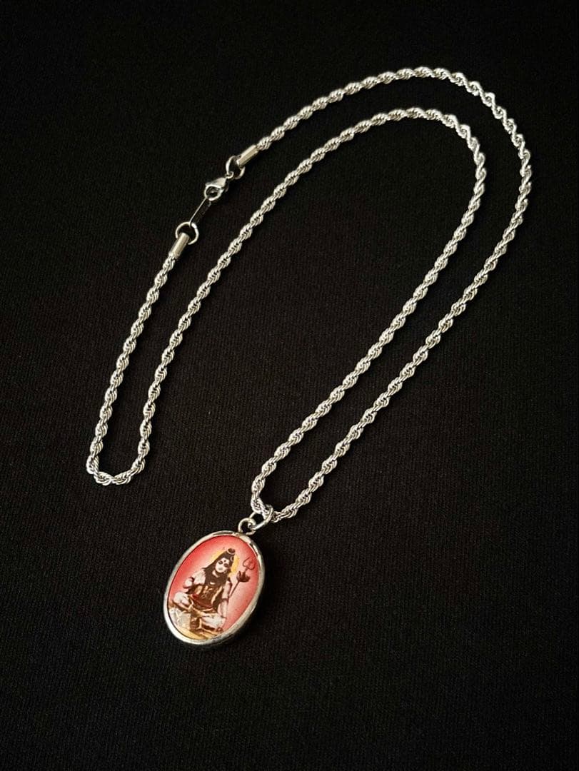 藤井風さん　【完売品】シヴァ《レッド》オームペンダント⭐︎おまけつき