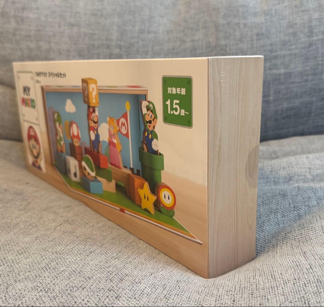 【New】任天堂ストア限定！　つみきマリオ スペシャルセット 30個　知育