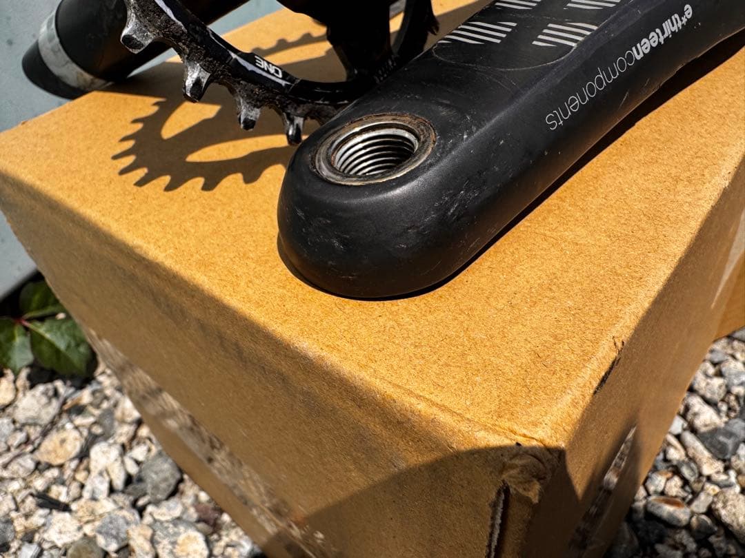 e thirteen LG1Rカーボンクランク MTB用 165mm 83mm幅