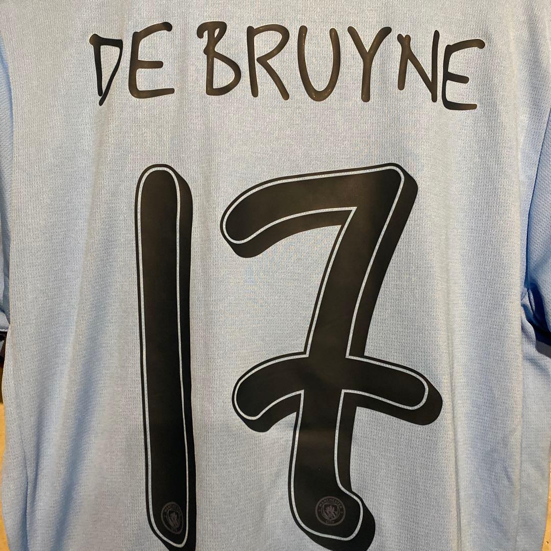 デ・ブライネ　マンチェスター・シティ　 24/25　ホーム　CL仕様