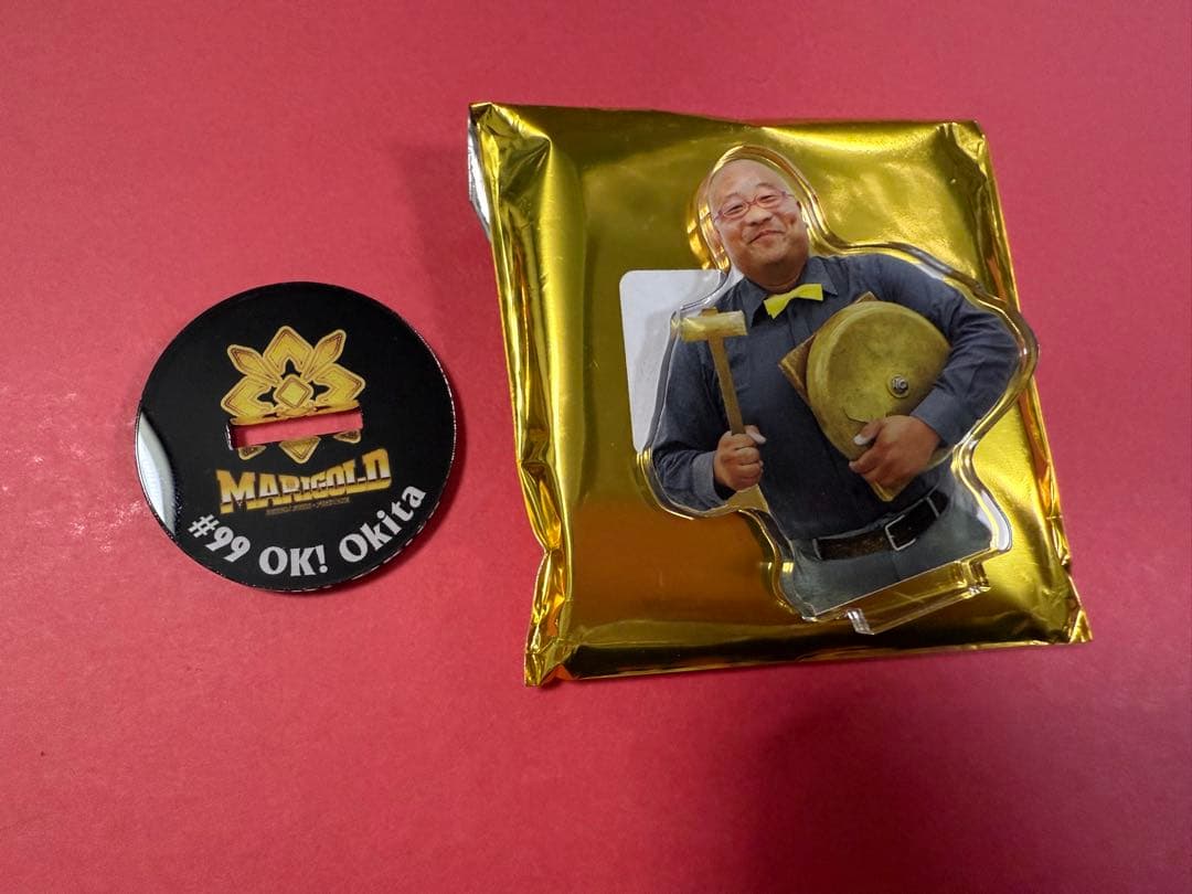 女子プロレス　マリーゴールド　オッキー沖田　アクリルスタンド　アクスタ