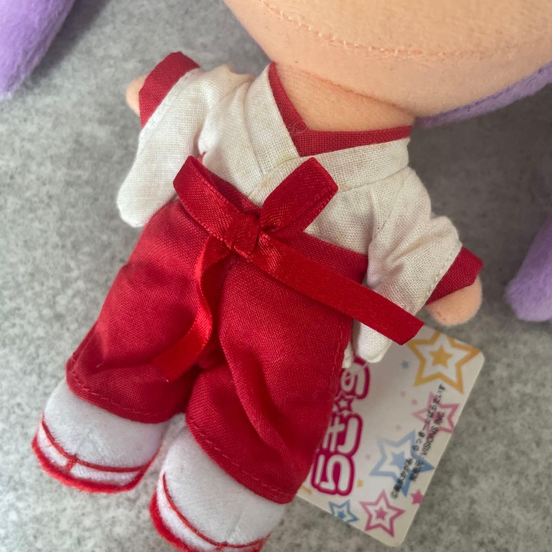 らき⭐︎すた　柊かがみ　ぬいぐるみ　巫女ver. 激レア　アニメグッズ　平成レトロ