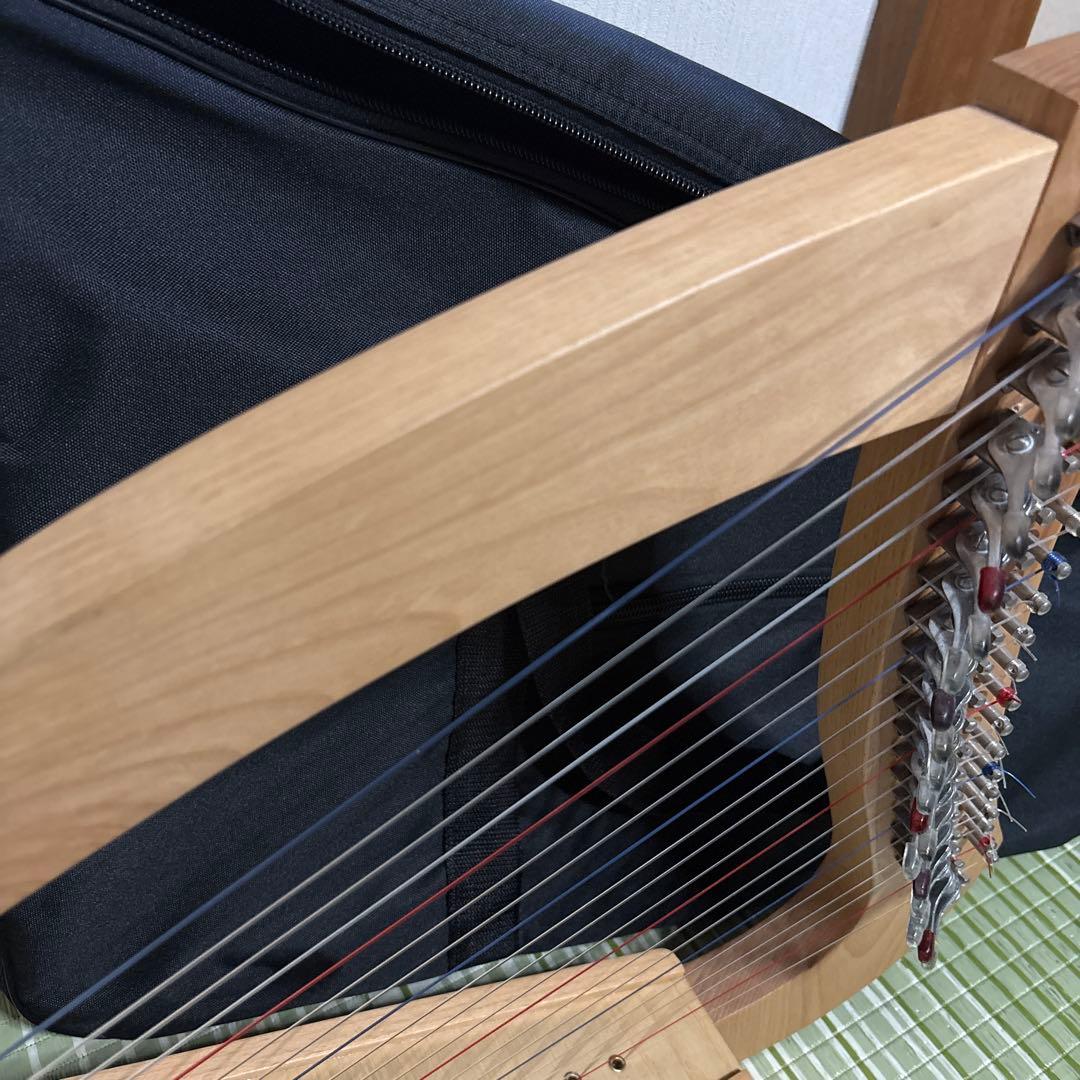 OTOTSUBU 20弦 ハープ ケース付 楽器　竪琴　オトツブ　おとつぶ