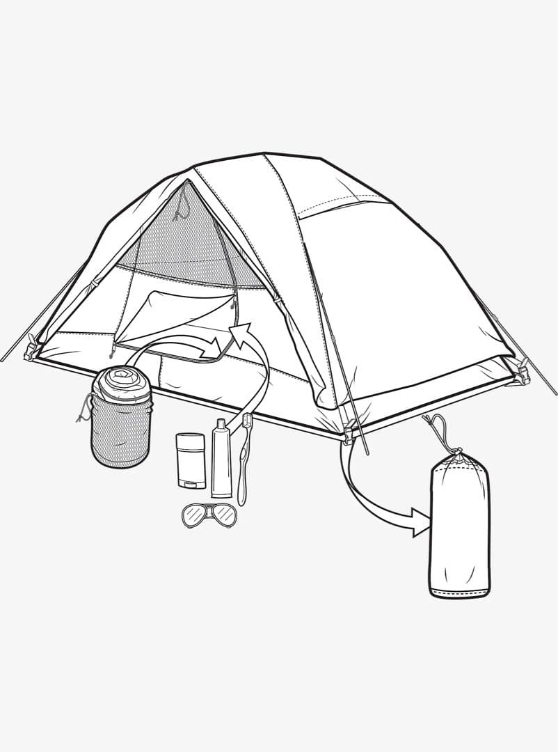 テント・タープ BURTON BLACKTAIL 2 TENT