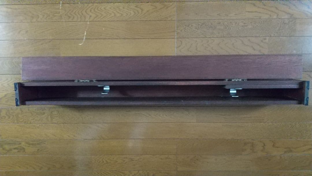 軍刀・儀礼刀サーベル(鞘無し)＋ 刀箱 (自作) ２点セット！