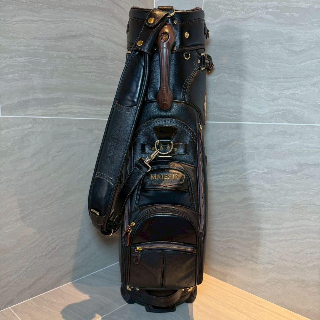 【高級】MAJESTY キャディバッグ　11型　5分割　CB3841