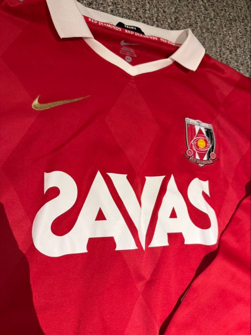 選手支給品　浦和レッズユニフォーム長袖