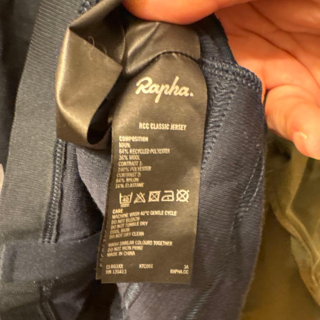 Rapha メンズ RCC クラシック ジャージ Sサイズ 半袖 ネイビー