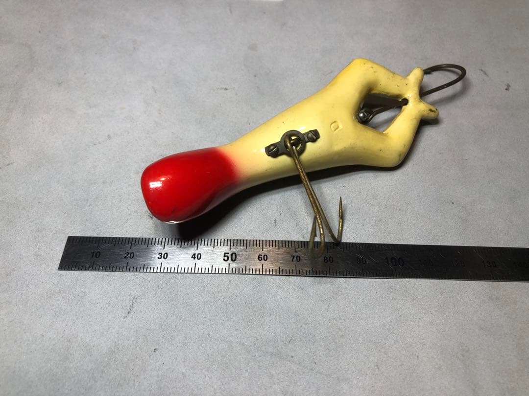 オールド ヘドン ルーニー フロッグ 5/8 レッドヘッド　珍品