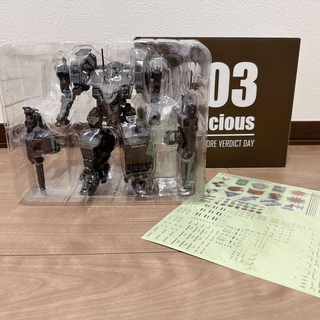 アーマード・コアVD コレクターズエディション　フィギュアとデカールのみ