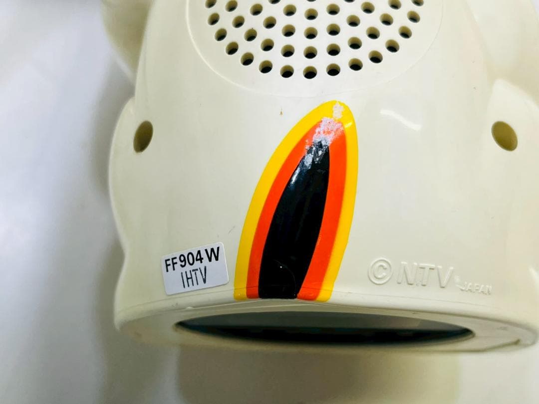 169Z 稼働品 元気が出るテレビ たけし招き猫 目覚まし時計