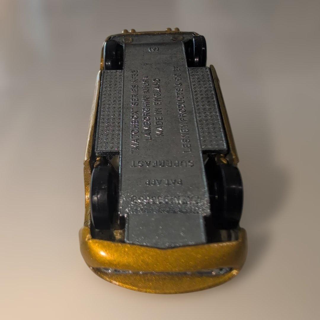 [美品・希少品]マッチボックスNo.33ランボルギーニ ミウラ P400 当時物