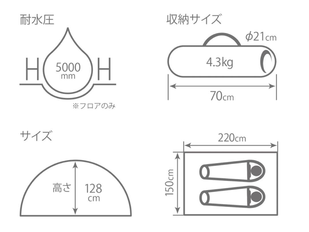 ONE TOUCH KANGAROO TENT(S) ワンタッチカンガルーテント
