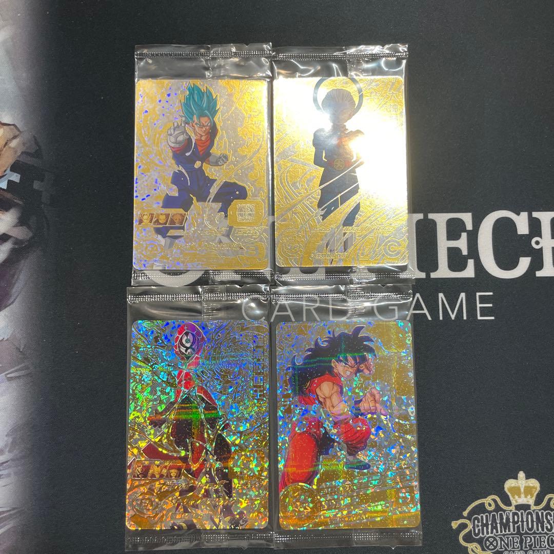 スーパードラゴンボールヒーローズ カード 4枚セット　パラレルベジット他