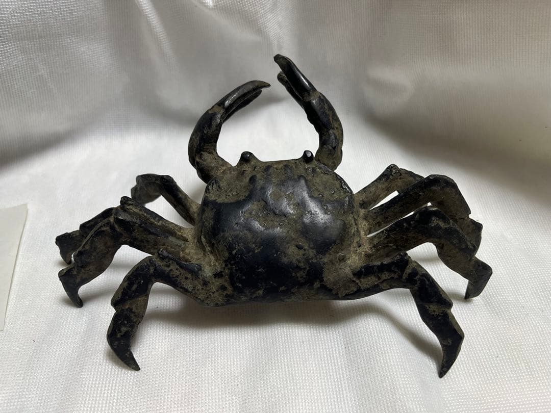 華道則天門で使う花を支える花留め蟹金属製