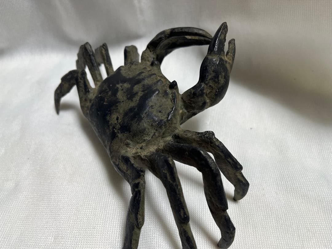 華道則天門で使う花を支える花留め蟹金属製