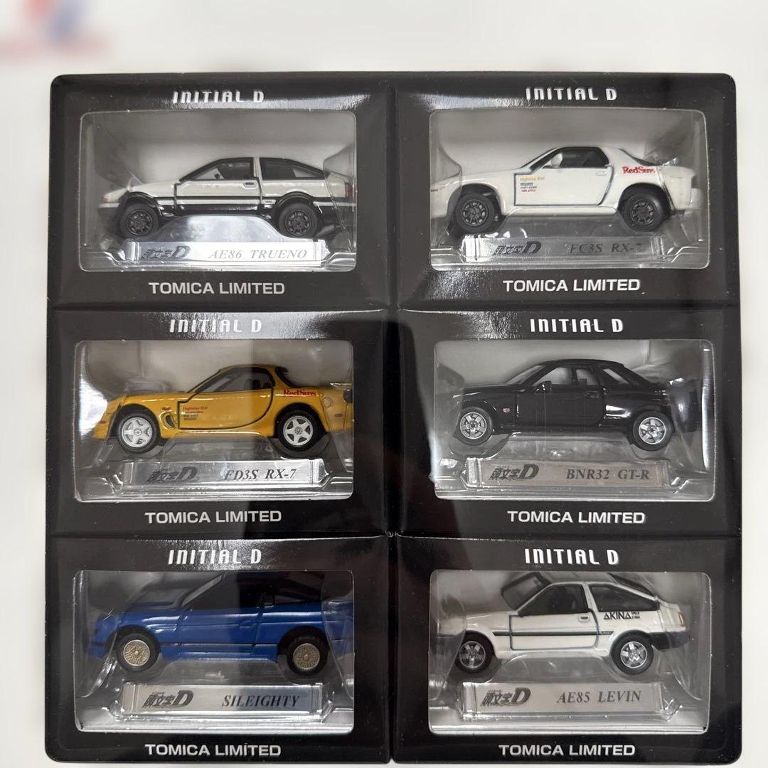 イニシャルD トミカミニカーセット 6台入り