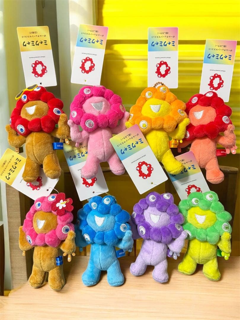 8種類コンプリート 推しカラー 日焼けミャクミャク 次回入荷未定品