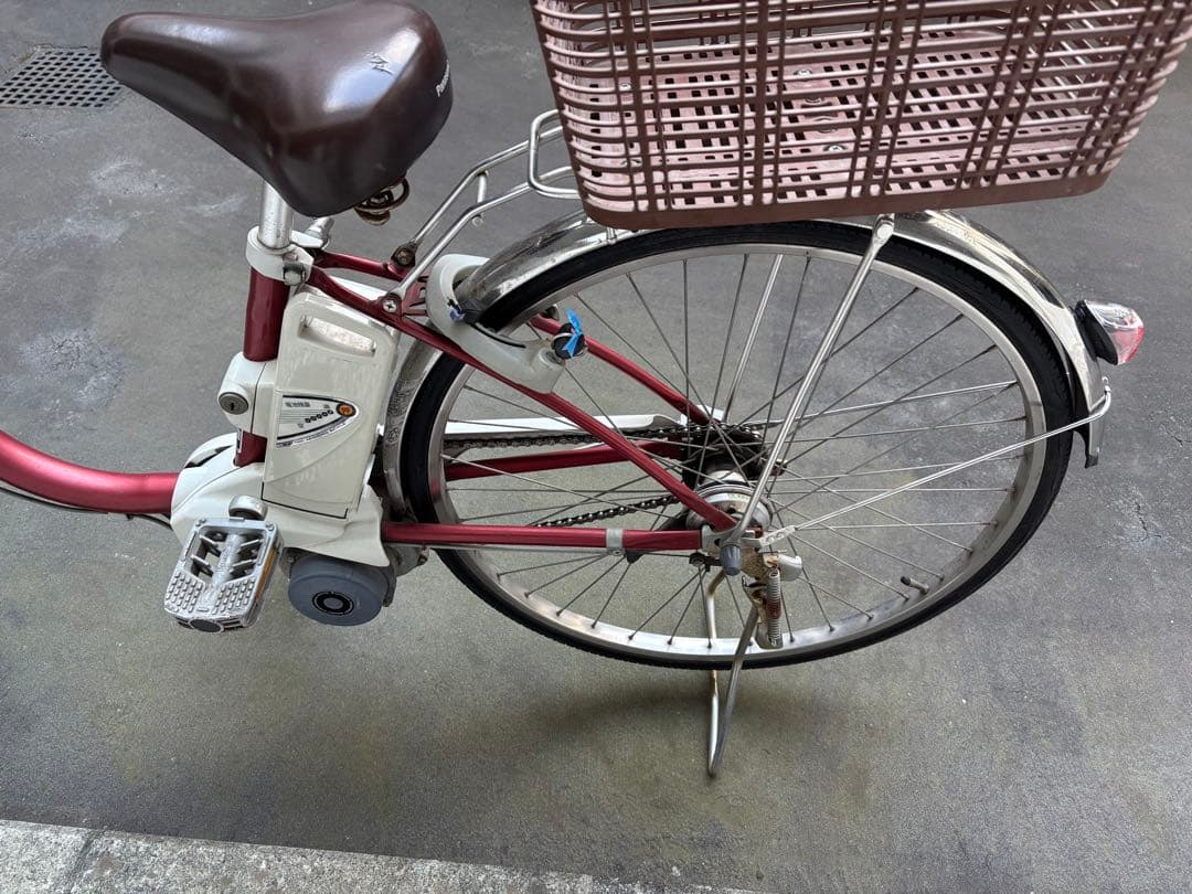 【引取り限定】パナソニック電動自転車 リチウムビビ 26型3段変速