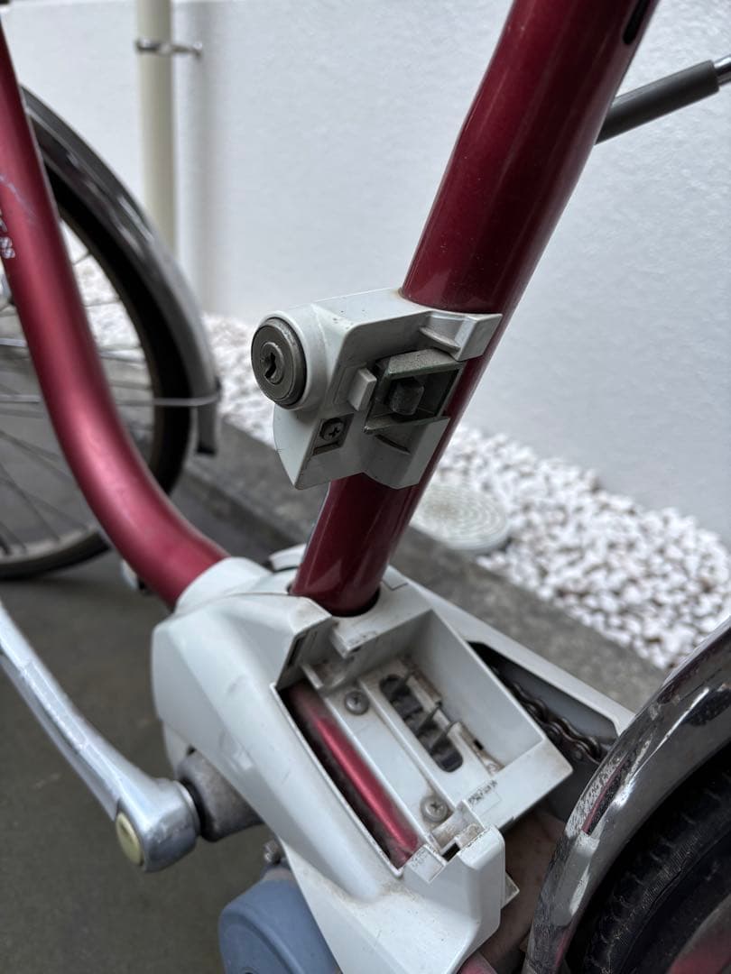 【引取り限定】パナソニック電動自転車 リチウムビビ 26型3段変速