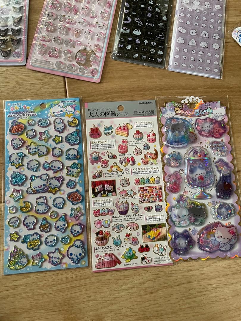 【正規品】ボンボンドロップシール　おはじきシール他　豪華18点セット！