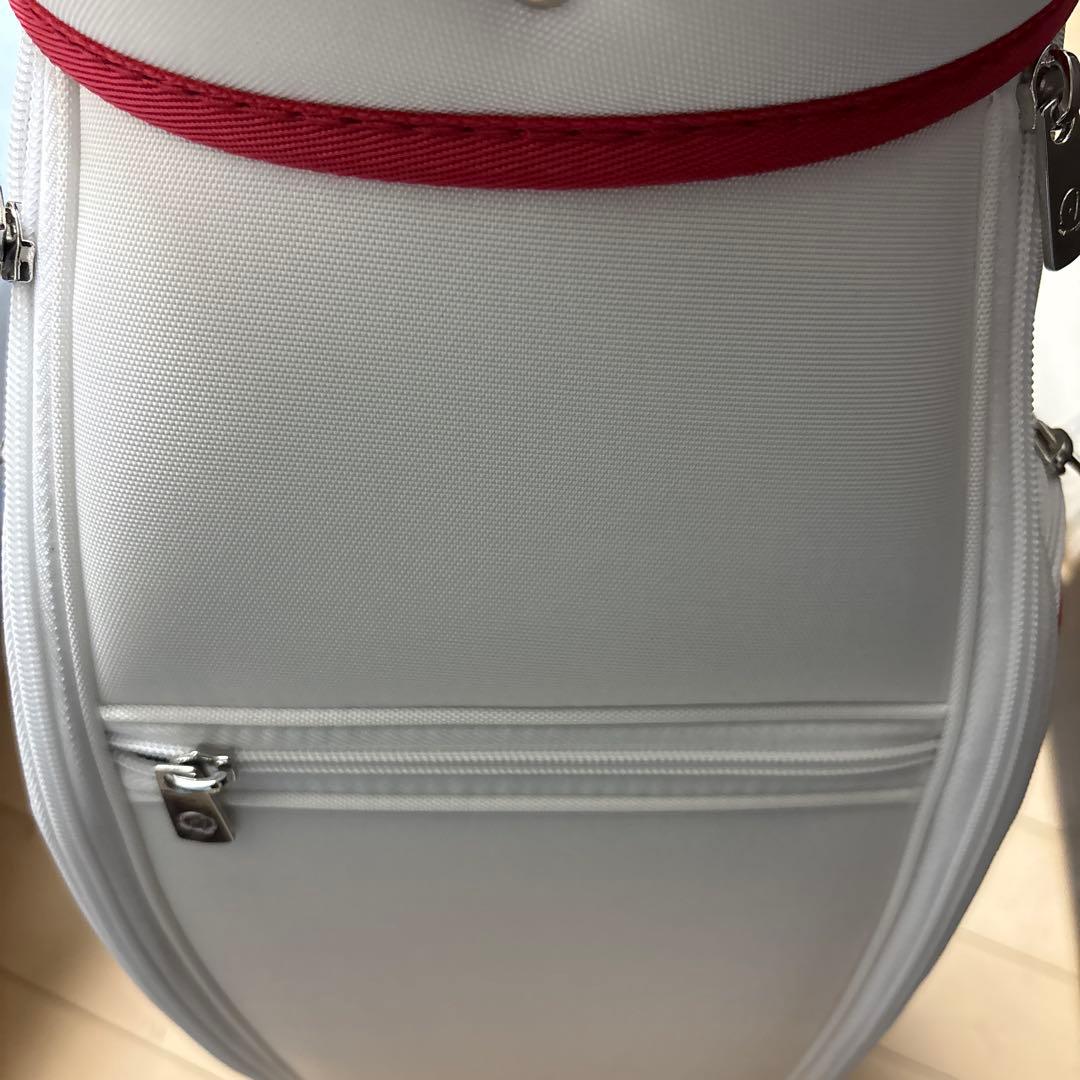 新品美品　本間ゴルフクラブバック　ホワイトブラック9インチCB1253 9