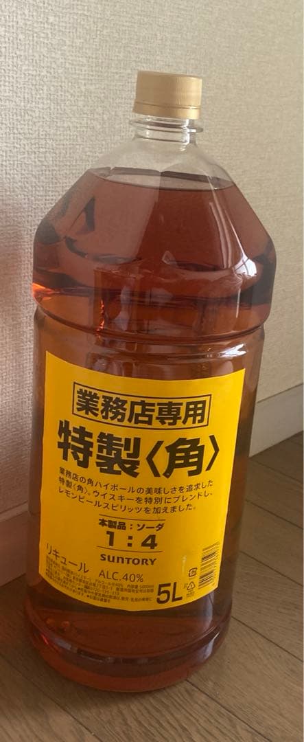 サントリー特製角ウイスキー 5L アルコール40%