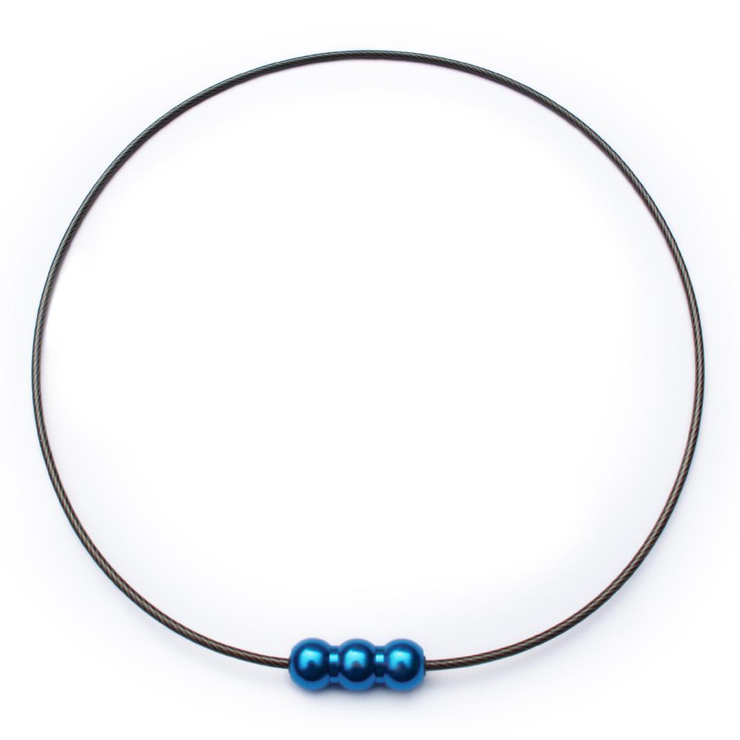 erg（エルグ）シナプスネックレスSPACY（グランブルー）４１ｃｍ