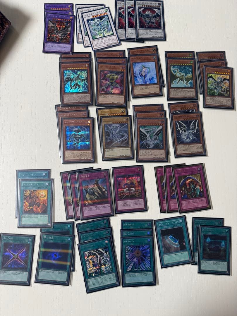 【値下げ可】遊戯王　引退　デッキ　蟲惑魔　ウィッチクラフト　sin まとめ売り