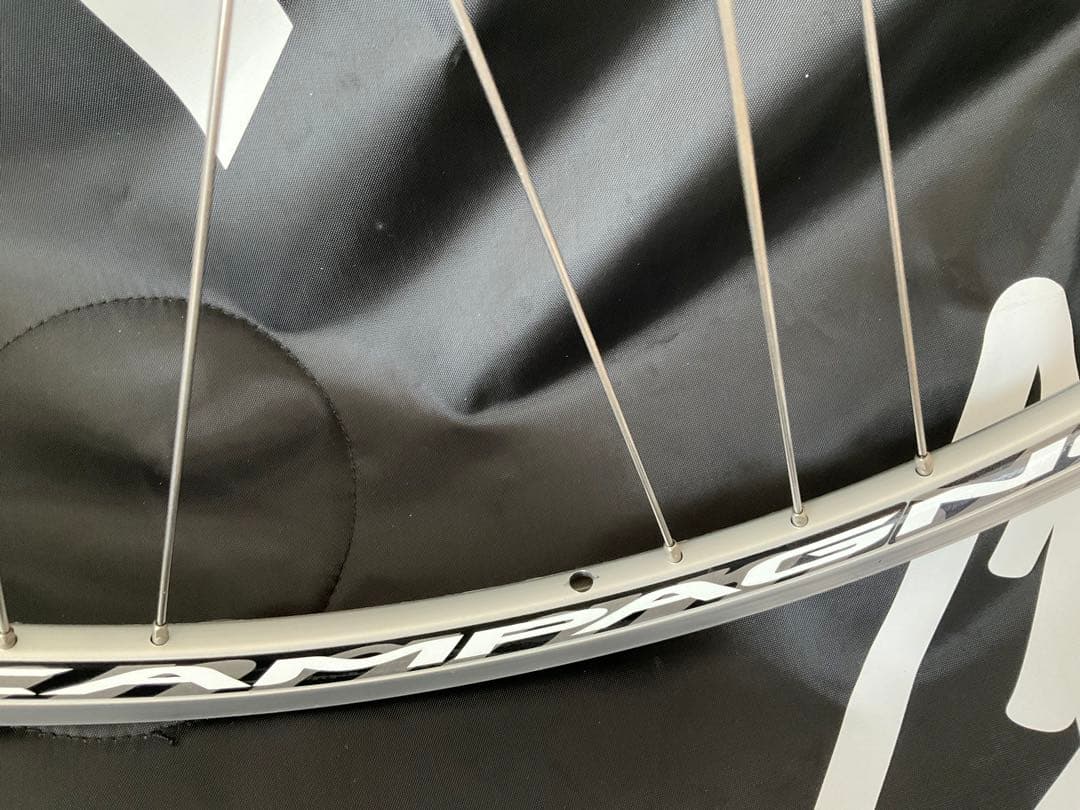 カンパニョーロ　カムシンホイール　シルバー　シマノ&カンパフリー