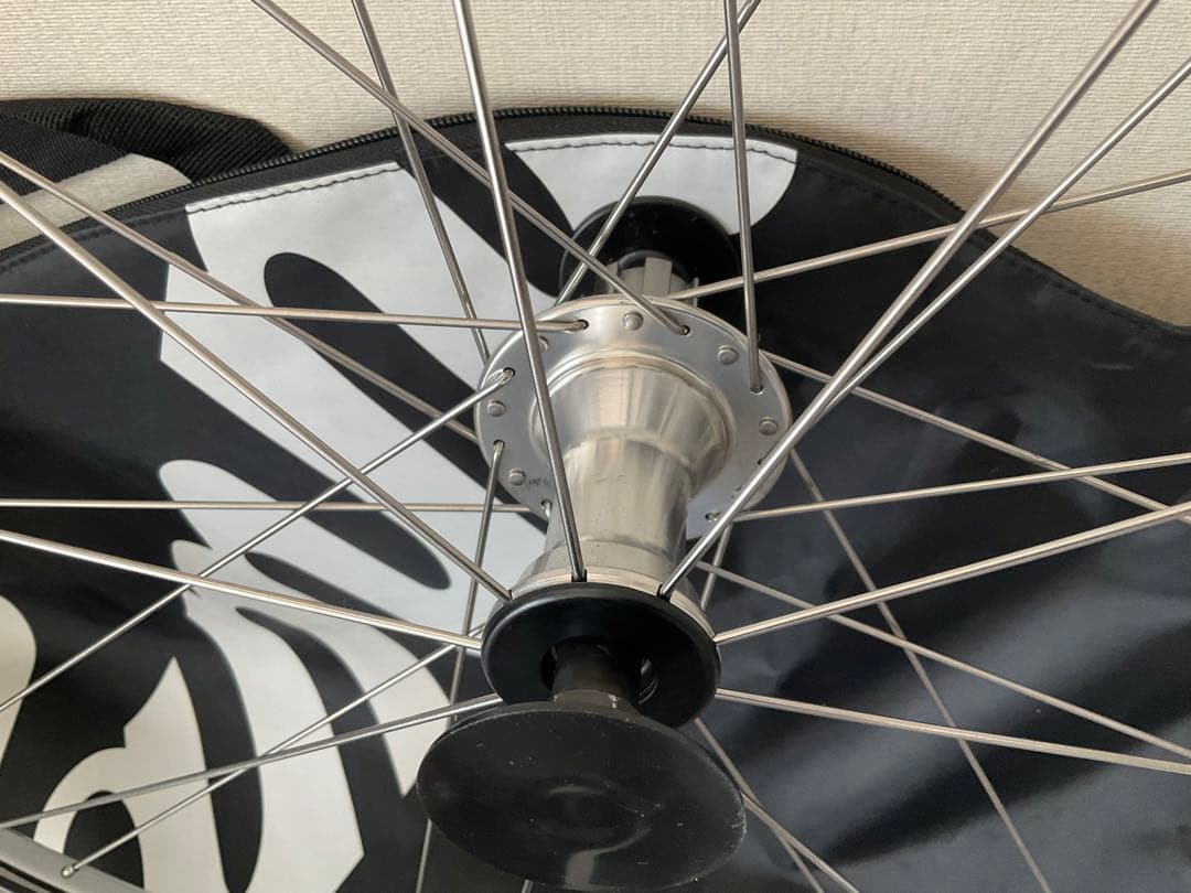カンパニョーロ　カムシンホイール　シルバー　シマノ&カンパフリー