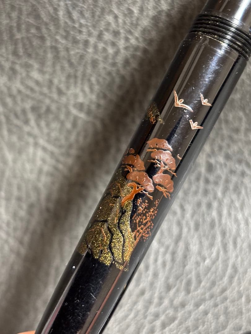 PLATINUM プラチナ 万年筆 #3776 バランスモデル 蒔絵 希少絶盤