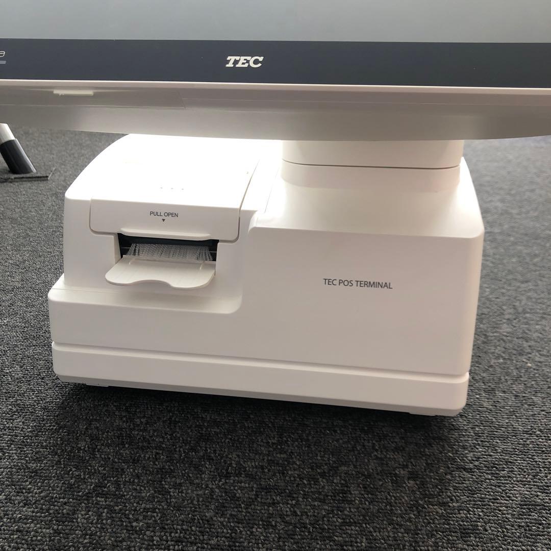 TEC POSターミナル レシートプリンター内蔵限界値下げ